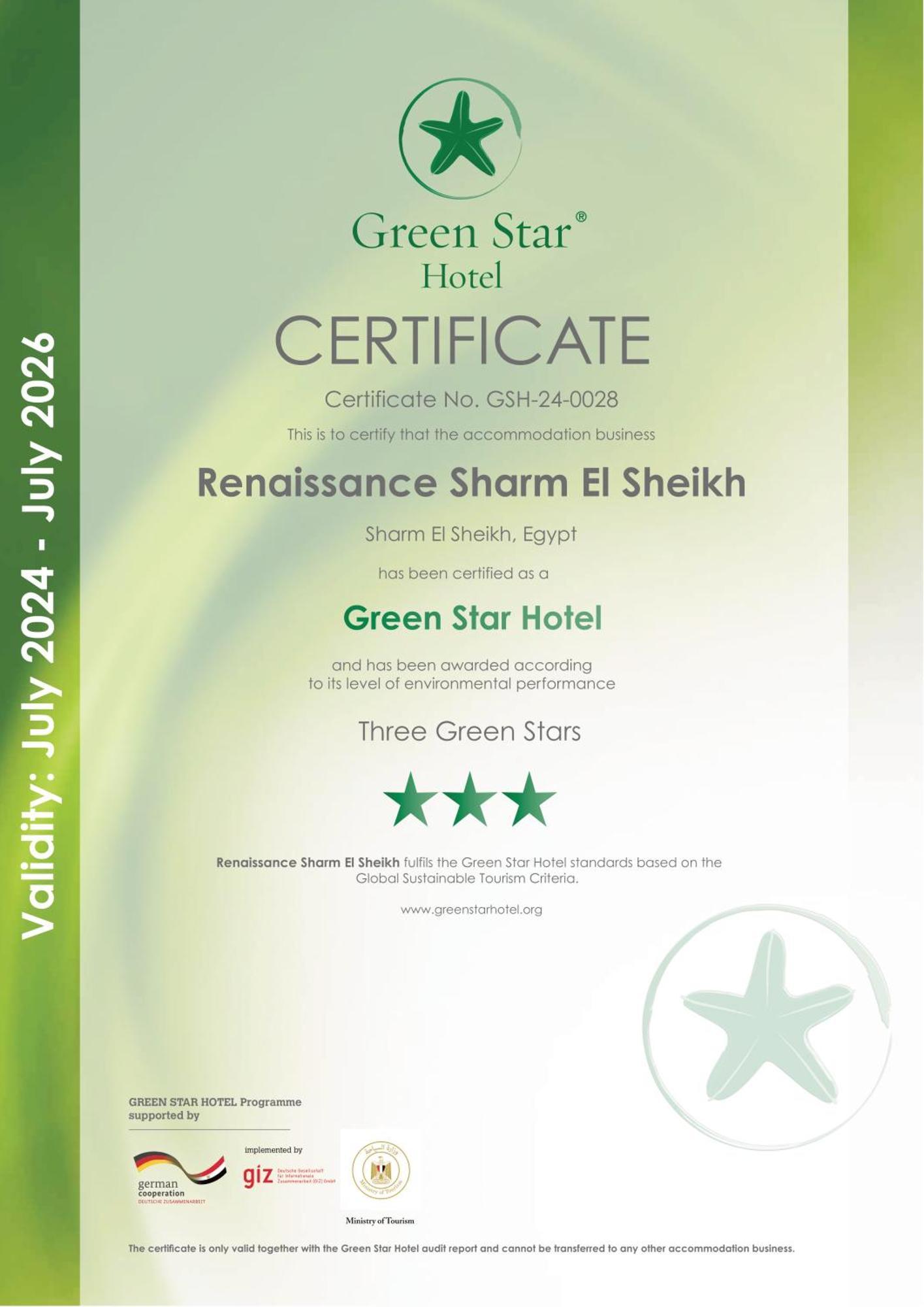 Renaissance Sharm El Sheikh Golden View Beach Resort Eksteriør bilde